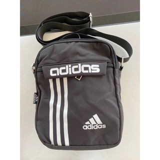 พร้อมส่ง กระเป๋าสะพายข้างอาดิดาส(ADIDAS)สุดฮิต สายปรับความยาวได้ลายอาดิดาส3แถบ