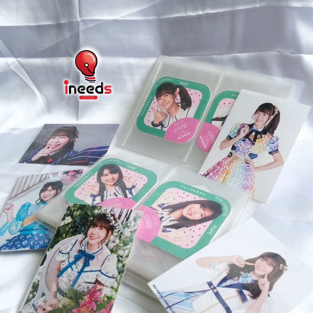 ส่งของทุกวัน แฟ้มปกใสใส่รูป 3.5x5 นิ้ว อัลบั้มรูป BNK48 2 แถว 80 ช่อง
