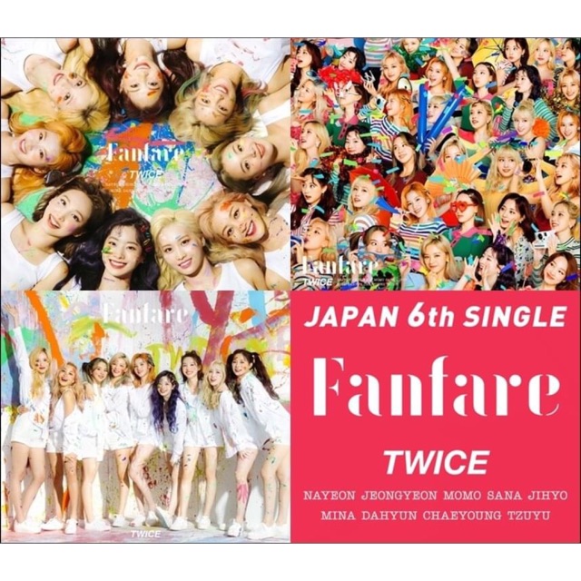 TWICE - Japan 6th Single "Fanfare"