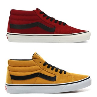 Vans SK8-MID รองเท้าผ้าใบ Mango / Biking ( ลิขสิทธิ์แท้ )รบกวนสอบถามก่อนสั่งซื้อ