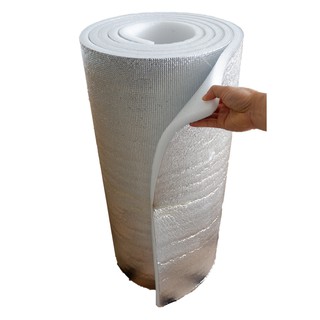 ฉนวนพีอีเคลือบฟอยล์.หนา20mm.กว้าง90cm.ยาว5m.Insulation Epe Foam 20mm.90cm.5m.