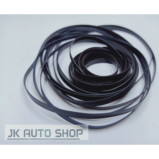 [ส่งไวมาก]📢สายพานแบบแบน หน้ากว้าง 3มิล คละไซต์