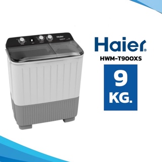 เครื่องซักผ้า 2 ถัง กึ่งอัตโนมัติ ความจุ 9 กก. Haier รุ่น HWM-T90 OXS