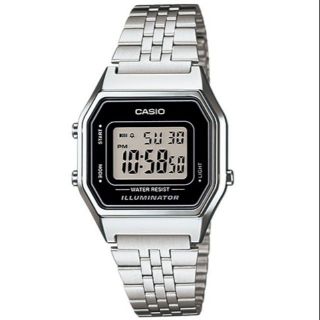 Casio  แท้ รุ่น LA680WA-1DF นาฬิกาผู้หญิง