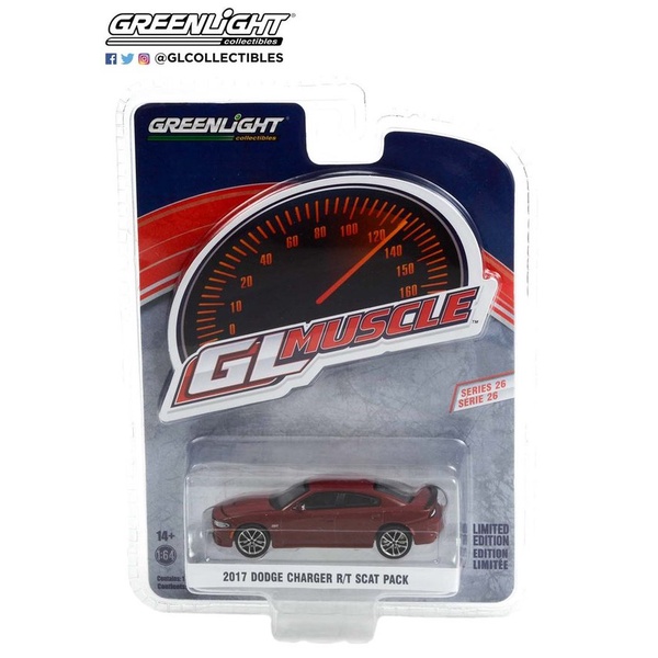 Greenlight 1/64 GL Muscle Series 26 - 2017 Dodge Charger R/T Scat Pack 13310-E