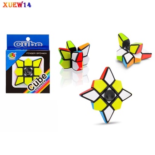 T8 Fanxin 133 Fingertip Gyro Magic Cube รูบิคหมุนปลายนิ้ว ของเล่นลูกบาศก์