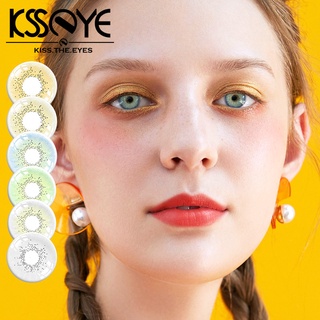 Ksseye- เลนส์สีธรรมชาติ 40% 6 สี สําหรับดวงตา HEMA