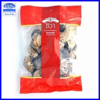 เห็ดหอมแห้ง ถุงแดง เกรด A ตรา ชีวา ขนาด 100 กรัม ขนาด 4 - 5 ซม. (Dried Shitake Mushroom chiva 100 g)