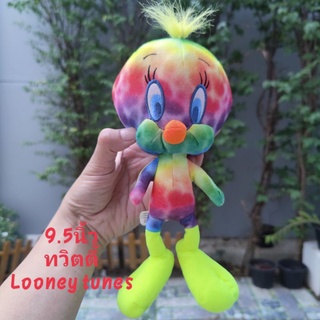 #ตุ๊กตา #นก #ทวิตตี้ #Twitty ใน #Looney #tunes #ขนาด9นิ้ว #สีรุ้ง #ตาปัก #ลิขสิทธิ์แท้ #Warner #Bros #Toy #Factory