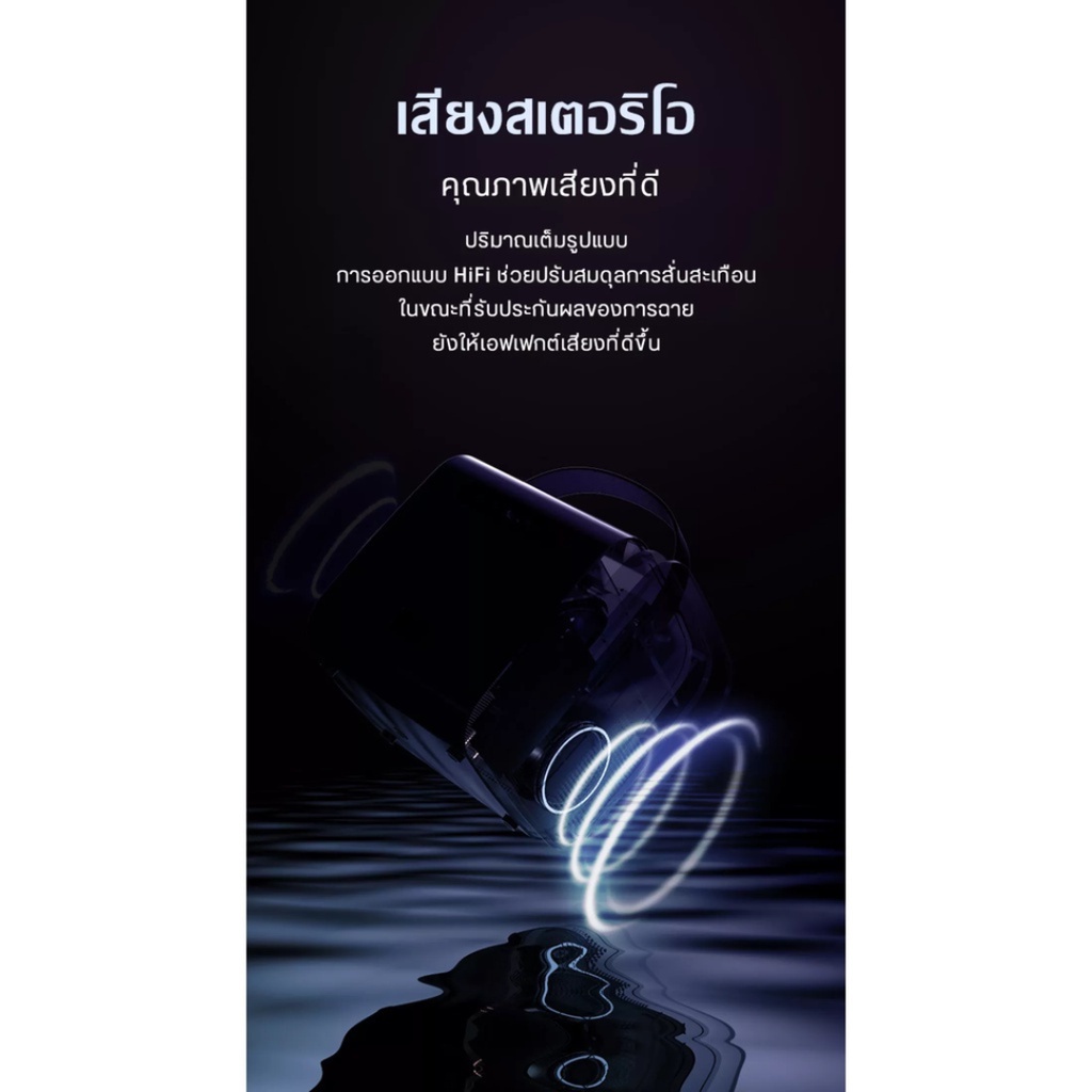 Android Full HD 4K Projector 720P Q3 Pro โปรเจคเตอร์ 4200 Lumens ...