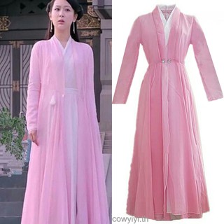 Hanfu S-XL ชุดเข้าเซท สไตล์จีน สมัยโบราณ เสื้อผ้า นางฟ้า เสื้อผ้าจีนฮั่น นักเรียน เครื่องแต่งกาย