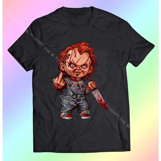 คริสต์มาส สุดยอดไฟ Chucky เสื้อยืดลายคริสมาสต์โกธิค,เสื้อคอฟฟี่นักฆ่าสยองขวัญดูมืดสำหรับทุกคนไซส์เ แฟชั่น