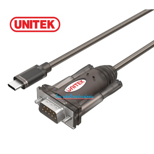 UNITEK New USB-C to Serial RS232 Adapter Converter y-1105k สายPrint