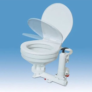 อุปกรณ์เรือ - [TMC-29940] - Manual Toilet &amp; Service Kits - โถส้วมไฟ้ฟ้าเล็กแบบมือโยก รุ่น 29940