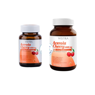 โปรโมชั่น : Vistra Acerola cherry 1000 mg.