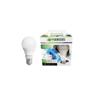 หลอด LED Kool Bulb 7W DAYLIGHT E27 NAGAS PACK4 | NAGAS | Kool Bulb 7W DL Pack4 หลอดไฟ LED หลอดไฟ โคมไฟส่องสว่างและพัดลมเ