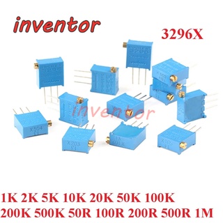 3296 3296X ขาตั้งกล้อง; 1K 2K 5K 10K 20K 50K 100K 200K 500K 1M ohm 100R 200R 500R 10 ชิ้นสําหรับรถยนต์