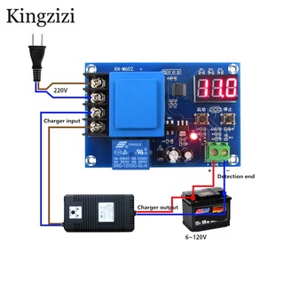 Xh-m602 โมดูลควบคุมการชาร์จแบตเตอรี่ลิเธียม AC 220V