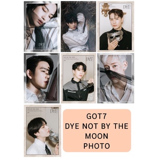 GOT7 💚 - DYE NOT BY THE MOON PHOTO 5.5x8.5 cm.