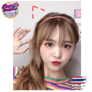 ที่คาดผม ไฟเบอร์ สีด้าน สไตล์เกาหลี ราคาถูก (ยืดหยุ่นสูง งอไ…