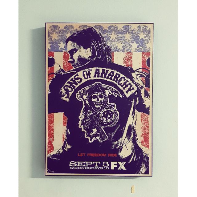 กรอบรูป SONS OF ANARCHY ขนาด A3