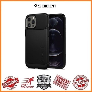 Spigen เคสโทรศัพท์มือถือ แบบบาง ลายเกราะ สําหรับ IPHONE 12 MINI Pro Max IPHONE12 MINI Pro Max