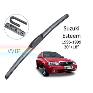 ใบปัดน้ำฝน ก้านปัดน้ำฝน Suzuki Esteem ปี 1995-1999 ขนาด 20 นิ้ว 18 นิ้ว