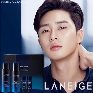 LANEIGE HOMME BLUE ENERGY DUO SET ชุดผลิตภัณฑ์บำรุงผิวหน้าสูตรพิเศษสำหรับผู้ชายจากเกาหลีของแท้