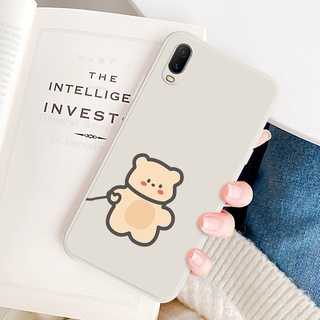 เคสซิลิโคนนิ่ม ลายหมีน่ารัก สําหรับ OPPO A94 Reno 5 Pro Plus 4 Pro 5k 2Z 2F OPPO F11 Pro F1 F3 Plus #H137