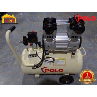 Polo ปั๊มลมออยล์ฟรี OFS-15001-50  50L  1500W