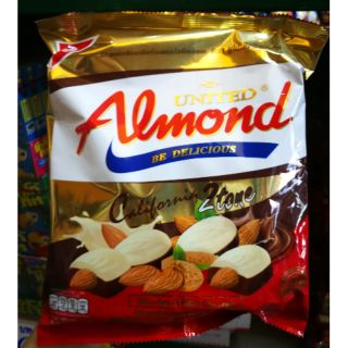 United Almond อัลมอนด์เคลือบช็อกโกแลต ยูไนเต็ดอัลมอนด์