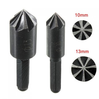 เซ็ทเครื่องมือสว่าน Countersink Drill Bits Set Chamfer Cutter 2 ชิ้น