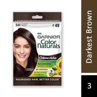 Garnier Color Naturals 30ml. ครีมเปลี่ยนสีผมถาวร