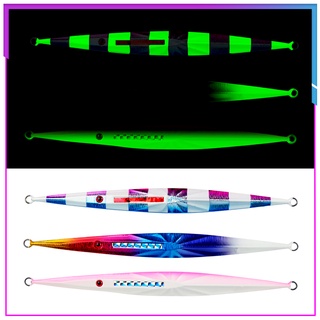 【NYA】150g/200g/250g/300g/350g/400g เฉพาะ ทะเลน้ำลึกส่องสว่าง โลหะจมเหยื่อ 3Dตาจิ๊กกิ้งช้า/เขย่าช้าๆ Trolling เรือตกปลาตกปลาทะเลเหยื่อ แข็งเหยื่อ