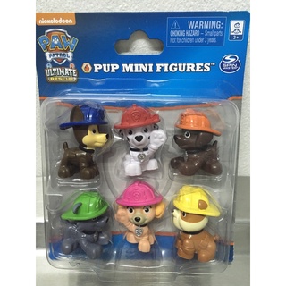 PAW PATROL MINI FIGURES  6 ตัวละคร