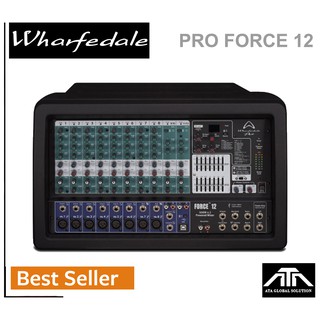 พาวเวอร์มิกเซอร์ WHARFEDALE PRO FORCE 12 ขยายเสียง ปรับเสียง