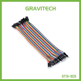 [Gravitechthai] Premium Female/Male Jumper Wires - 20cm x40