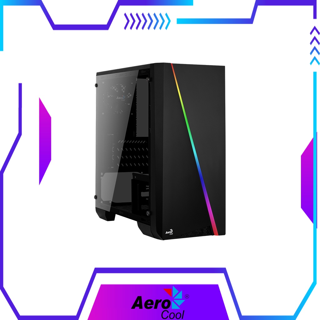 AEROCOOL - M-ATX CASE CYLON MINI RGB TG เคสคอมพิวเตอร์ รับประกัน 1 ปี