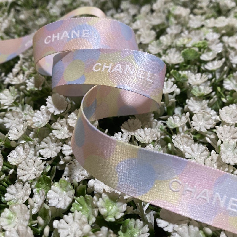 พร้อมส่ง กดสั่งได้เลย ริบบิ้น chanel แท้ 100%. สกรีนนูน