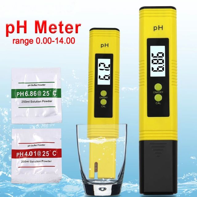 ปากกาวัดทดสอบค่าน้ำPH-02(0.01) เครื่องวัดค่าPHความแม่นยำสูง LCD Digital PH Meter 0.01 Aquarium Pool Water Test เลี้ยงปลา