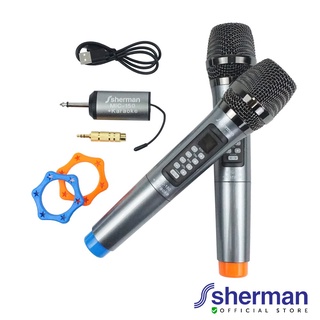 Sherman ชุดไมโครโฟนไร้สาย UHF รุ่น MIC-150 Plus