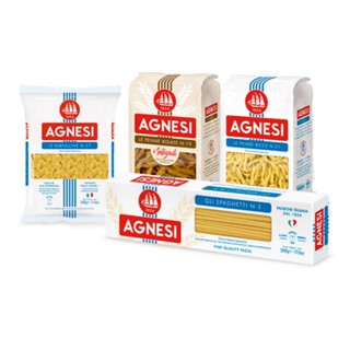 เส้นพาสต้าแบบต่างๆ Agnesi Pasta 500g