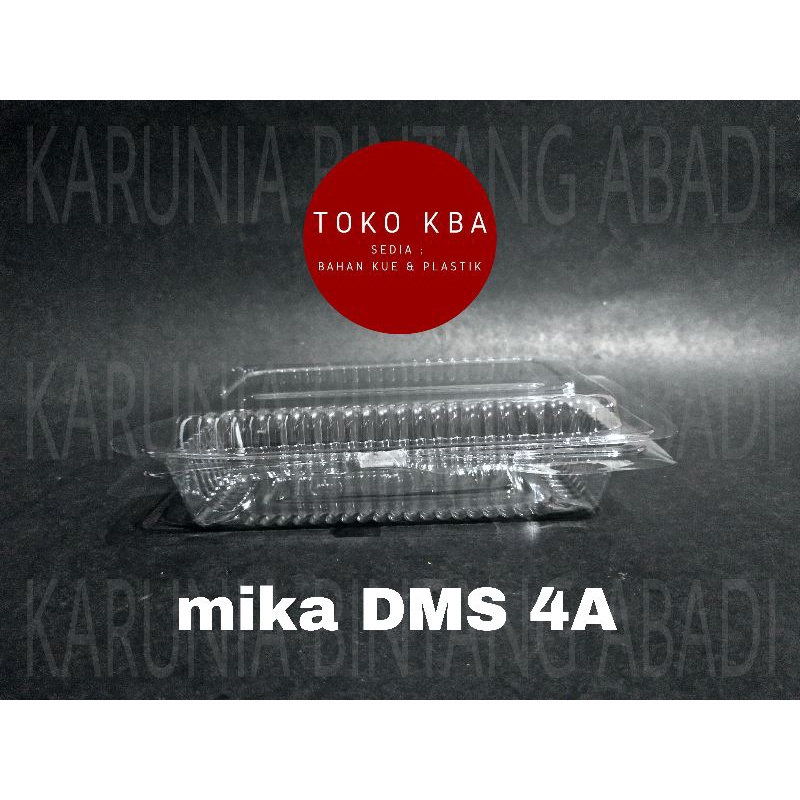 Dms 4A เค้ก ไมก้า พลาสติก - 1 แพ็ค (100 ชิ้น)