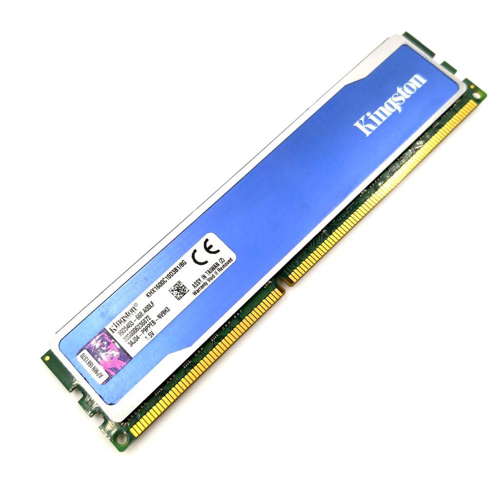 Kingston HyperX 8GB DDR3 1600 Desktop RAM กับฮีทซิงค์