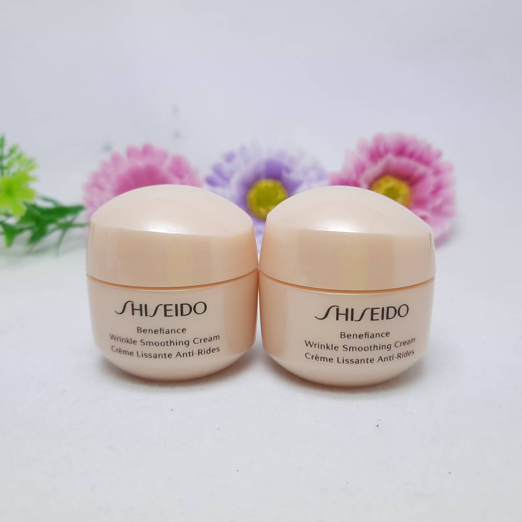 Shiseido Benefiance Wrinkle Smoothing Cream 15 ml. | Shopee Thailand