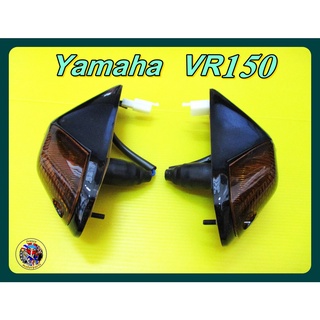 ไฟเลี้ยวหน้า  สีดำ  -    Yamaha  VR150 Front Turn Signal Set "Black"