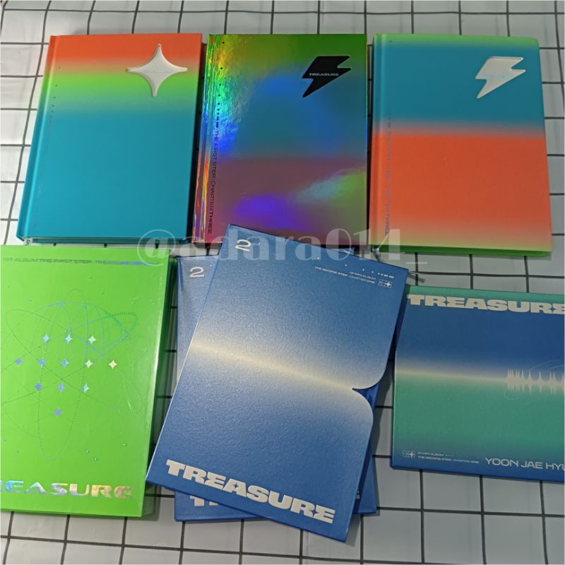 [READY] อัลบั้มเฉพาะอย่างเป็นทางการ TREASURE CH 123 FA TFS TSS