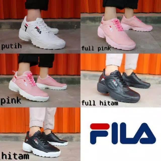 รองเท้าผ้าใบ รองเท้ากีฬา Fila สําหรับเด็กผู้หญิง