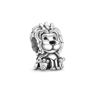 [พร้อมส่ง สินค้าแท้ 💯] Pandora Wavy Union Jack Lion Charm