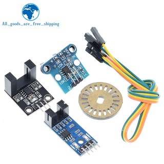 โมดูลเซนเซอร์วัดความเร็วแสง 3.3V-5V ออปโต้คัปเปลอร์ ชนิดสล็อต Tacho-Generator สําหรับ Arduino 51 AVR PIC Diy